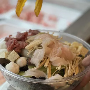 Pick your favorite fresh ingredients