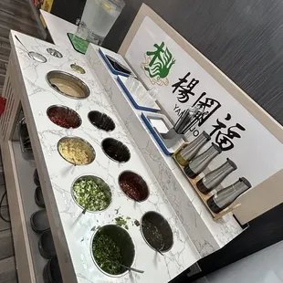 Sauce station