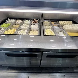 There are 3 sections to choose from.