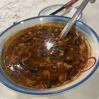 Hot and Sour Seafood Soup