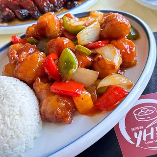 Sweet and Sour Chicken Lunch