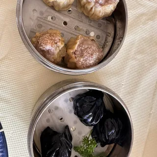 Black Truffle Shrimp Dumplings Dim Sum Menu