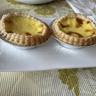 Baked Portuguese Egg Tart Dim Sum Menu