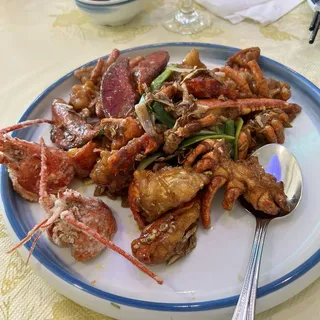 Ginger Scallion Twin Lobster