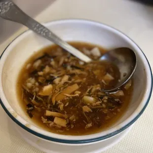 Seafood Hot and Sour soup