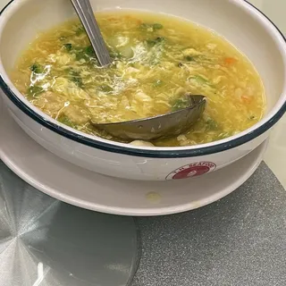 Vegetable Egg Drop Soup