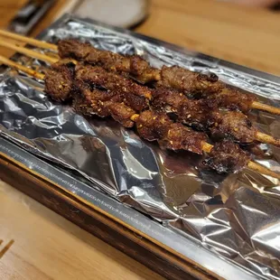 #2 beef skewer