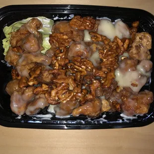 Honey walnut chicken