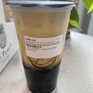 Oolong Tea Latte ()