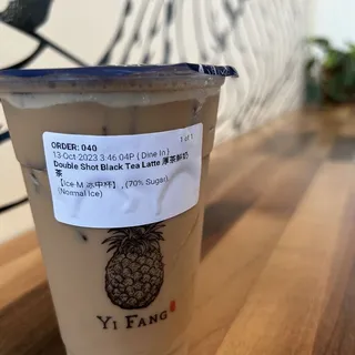Double Shot Black Tea Latte ()