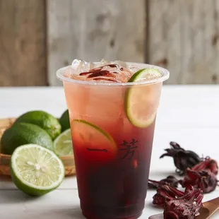 Roselle Lemon Tea