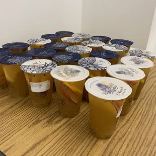 Thank you Yifang for the free drinks from raffle prize! You guys are the best!