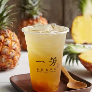 Pineapple Green Tea