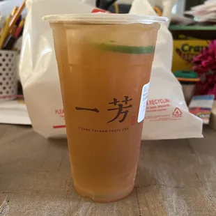 Iced Winter Melon Lemonade Tea