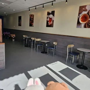 Interior... dining-in is available