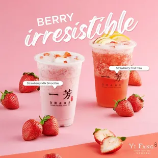 Strawberry Milk Smoothie