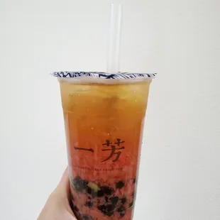 PINK GUAVA FRUIT TEA ($5.95)