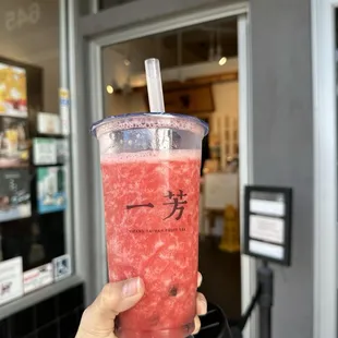 Strawberry Fruit Tea (Large Only) /