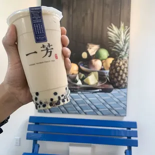 Brown Sugar Pearl Black Tea Latte (BT) /