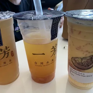 Grapefruit Lemon Green Tea