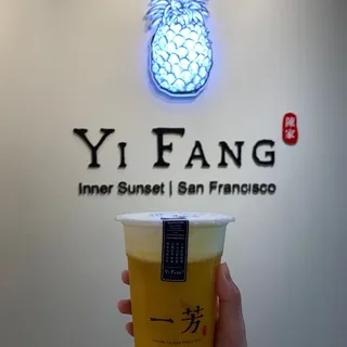 Cheese Creamer Mango Fruit Tea /