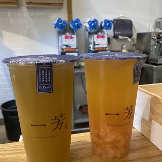 Peach Grapefruit Green Tea /