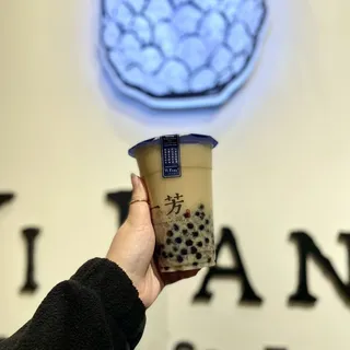 Peach Green Tea Latte /