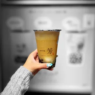 Lychee Fruit Tea @whaevaeats