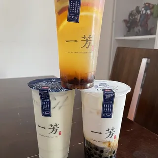 Brown Sugar Pearl Latte 黑糖粉圓鮮奶