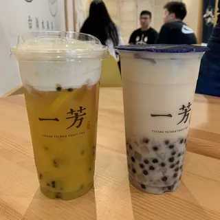 Cheese Creamer Mango Fruit Tea 芝士奶蓋芒果水果茶