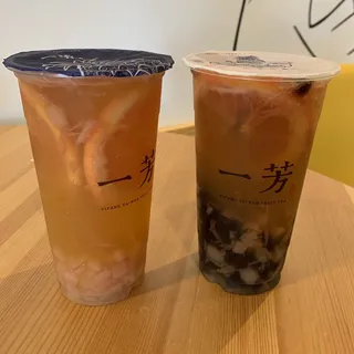 Peach Grapefruit Green Tea 桃桃葡萄柚绿茶