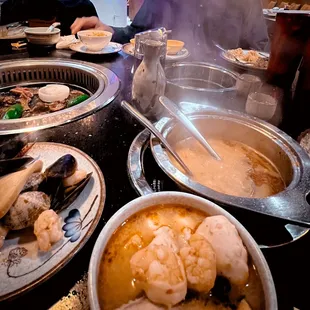 Hot pot and BBQ - Incredible feast!