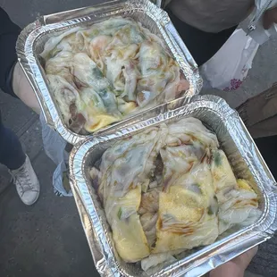 Steamed Rice Rolls