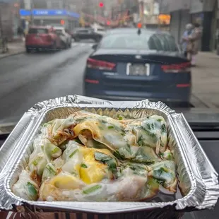 Egg Rice Roll