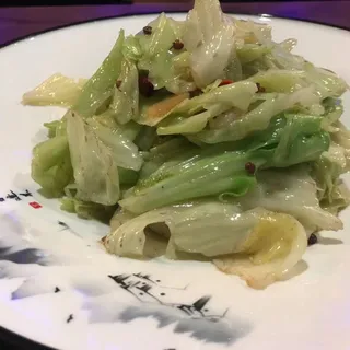 Chinese Cabbage with Garlic