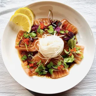 Salmon Carpaccio