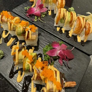 Dragon &amp; San Diego Roll