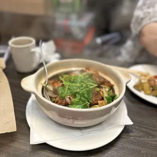 Szechun spicy JJ chicken pot