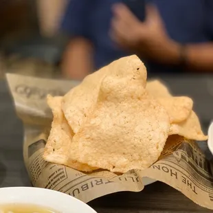 Singapore Prawn chips (8 pieces)