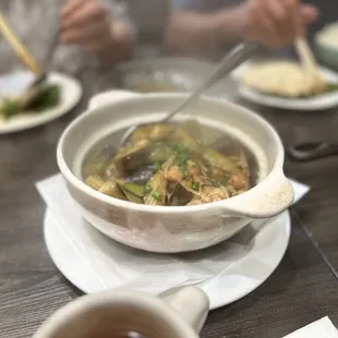 Salted Fish Chicken Eggplant