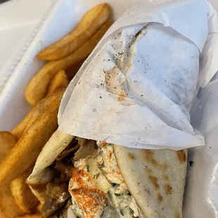 Original gyros . Delicious