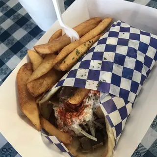 Our Famous Original Gyro with Fries