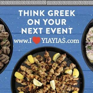 We catering all your events!!