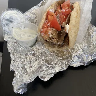Gyro meat lamb