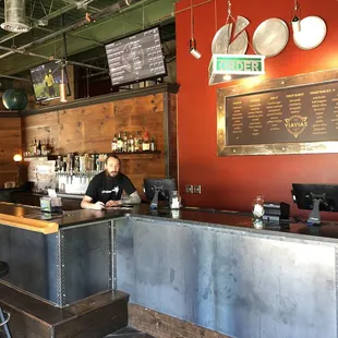 Bar and ordering area