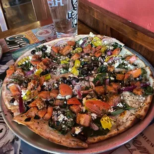 The Greek Pizza