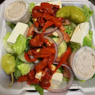 Large Greek salad