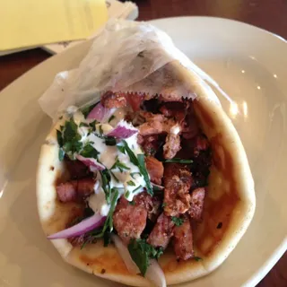 Authentic Greek Pork Gyro Wrap