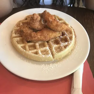 Chicken &amp; Waffles