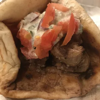 4. Lamb Souvlaki Sandwich